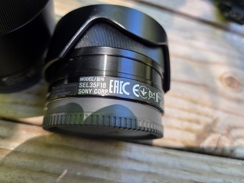 Sony sel35f18 35mm - sel35f18, f1.8