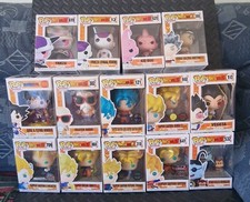 Lotto 14 Funko Pop Dragon Ball Z Goku Vegeta Etc