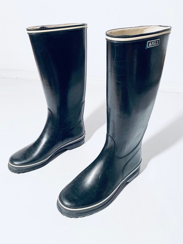 Stivali gomma neri aigle - stivali, di