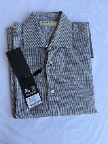 Camicia elegante uomo burberry - uomo,