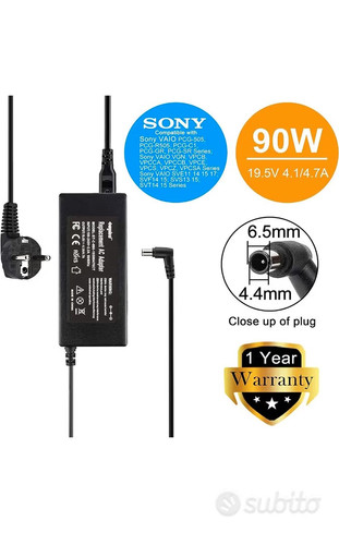 Alimentatore per sony vaio - per,
