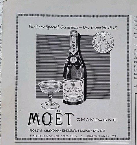 1952 moet dry - 1952, imperial