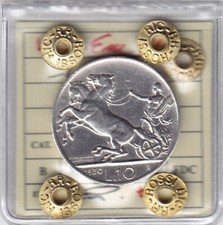 10 LIRE 1930 PERIZIATA