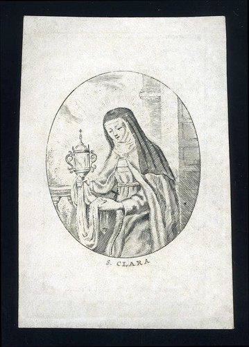 Santino pergamena 1800 - pergamena,