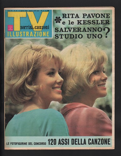 Sorrisi 1966 kessler callas - sorrisi,