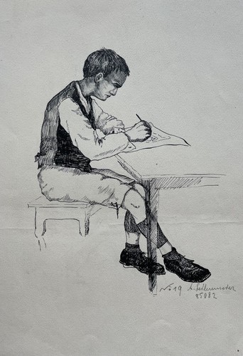 Penna disegno ragazzo - , alla