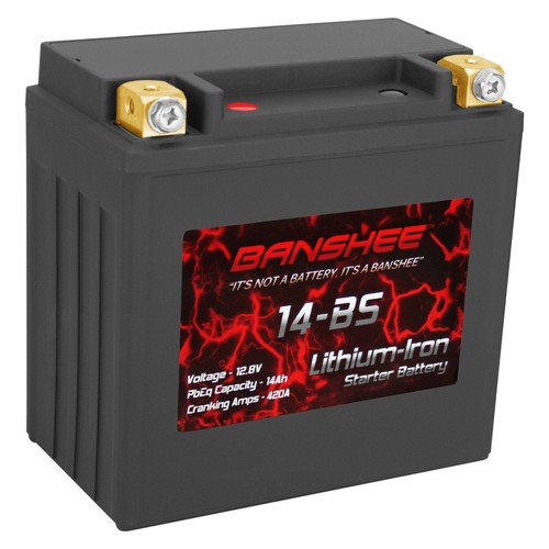 Banshee ytx14 lifepo4 atv - banshee,