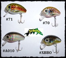 micro minnow EG-A36 artificiale pesca spinning trota torrente cavedano no rapala