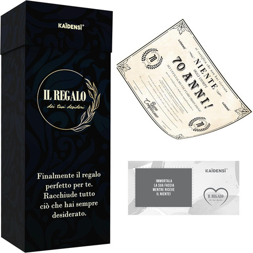 Idea regalo scherzo - regalo, niente