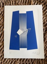 ALBERTO BIASI OPERA ORIGINALE tecnica ad INTAGLIO  e COLLAGE SU CARTA mm 205x276