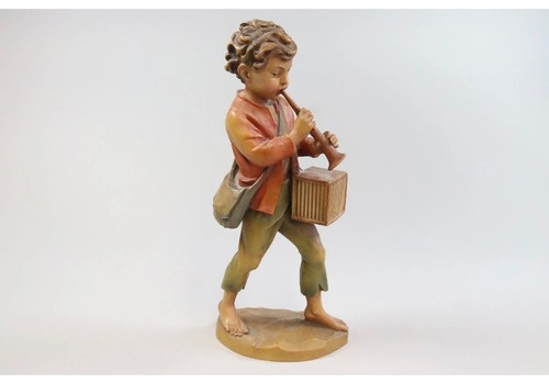 Suonatore flauto scultura - di,