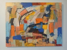 quadro acrilico astratto originale su tela "Non potevo vederlo in nessun altro modo"