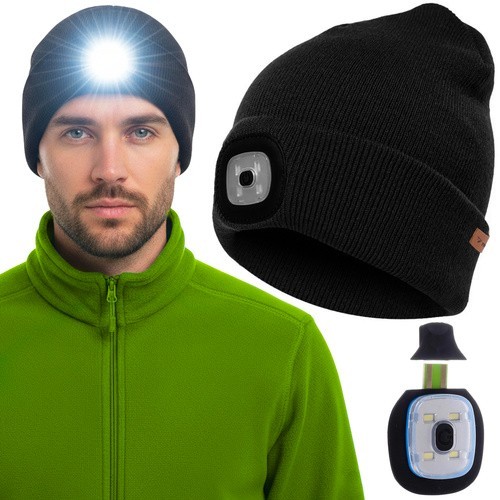 Berretto unisex con lampada - con,