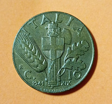 BELLA MONETA 1941 VITT. EM. 10