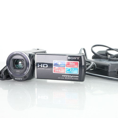 Sony handycam cx280e - handycam, avchd