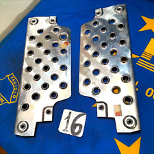 PEDANA  ACCIAIO FIAT 643 PIASTRA PARAURTI 2pz.D/S.SALITA PARAFANGO IVECO DAYLI  