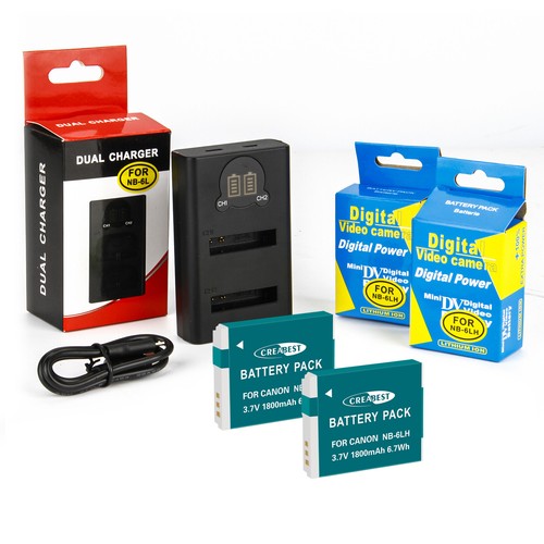 6lh batteria - nb-6lh, nb-6l