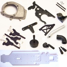 PARTI DI RICAMBIO PER MODELLO AUTO BUGGY HSP XRC1 XRC2 1/5 RC RACING SPARE PARTS