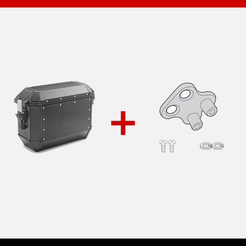 Kit givi ala36bpack2 valigie - kit,