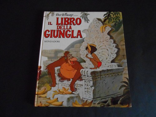 Libro della giungla walt - libro,