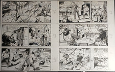 TAVOLE ORIGINALE ZAGOR FERRI