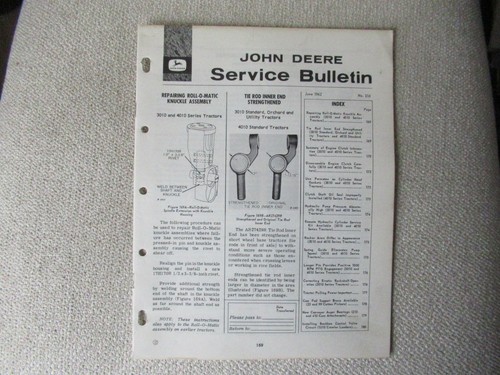 Brochure bollettino servizio