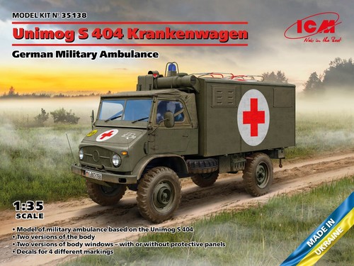 Icm 35138 ambulanza - ambulanza, militare