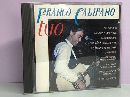 Franco califano tuo 1980 - cd,