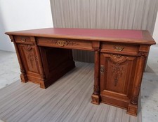 Scrivania antica in legno con