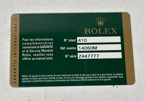 Scheda orologio rolex - orologio, 14060
