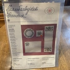 NUOVO Haandarbejdets Fremme danese "RIBES ROSSO" CENTRINO kit punto croce