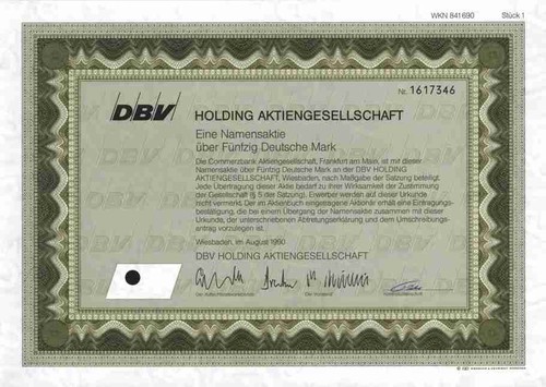 Dbv holding winterthur - dbv,