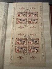 K141) Francia foglietto Michel n.: KLB 1480 timbrato - Philatec Paris 1964