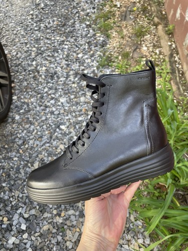 Geox phaolae black boots size - geox,