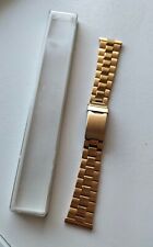 70s ROWI VINTAGE GOLD PLATED BRACELET BRACCIALE OROLOGI VINTAGE WATCH UHREN 22mm