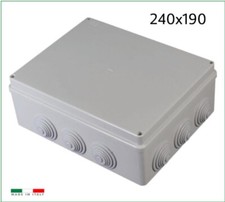 Scatola stagna di derivazione elettrica cassetta da esterno plastica esterna I55