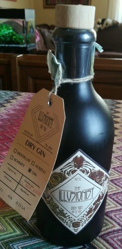Bottiglia vuota gin - bottiglia,