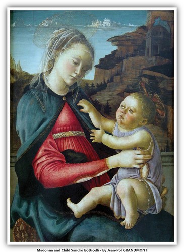 Madonna con bambino sandro - con,