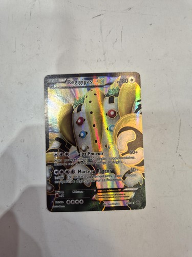 Carte pokémon regigigas - regigigas, ex
