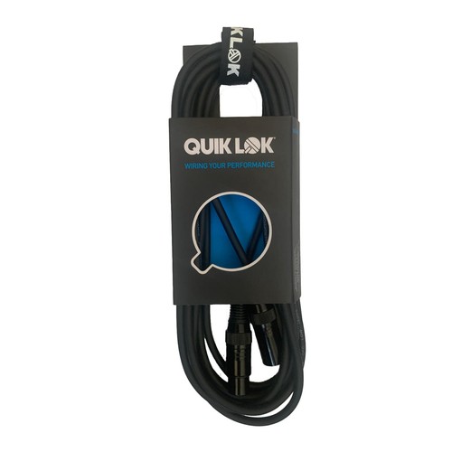 Quiklok mcr611k cavo 9mt xlr - quiklok,