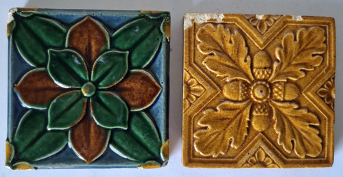 Coppia piastrelle ceramica - coppia,