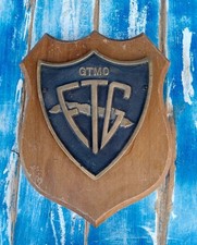 Crest Uss Aubrey Firch (FFG -34) Marina Stati Uniti Anerica Vintage In Bronzo