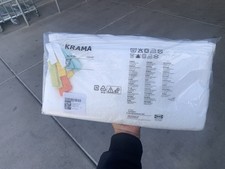 IKEA KRAMA Washcloth white