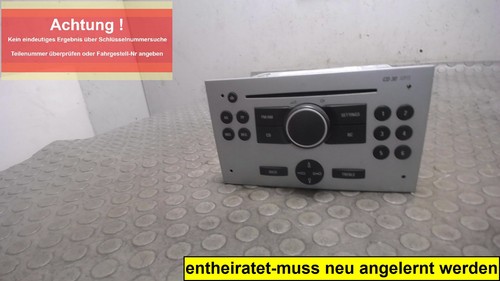 Radio cd30mp3 opel - radio,