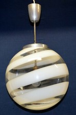 RARO LAMPADARIO SFERA FASCE VASO VENINI MURANO DESIGN CARLO SCARPA 1940 LAMP 