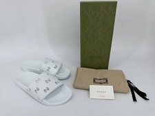 Nuove ciabatte Gucci originali lusso 573922 donna woman's taglia UK-8/EU-41/US-11