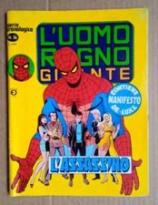 Spider-Man fumetto Marvel italiano formato gigante con poster allegato all'interno #34 1979