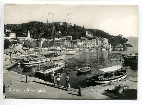 1963 portofino porticciolo - 1963, il