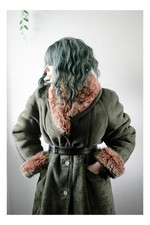 Original Shearling verde e