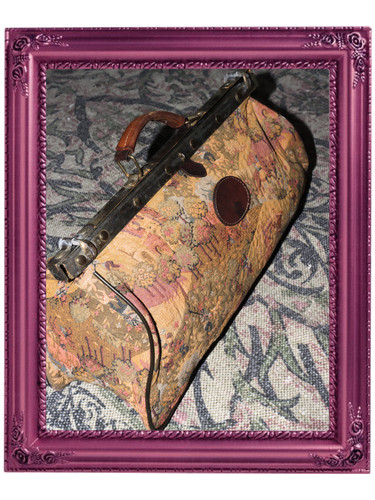 Borsa vintage rula arazzo